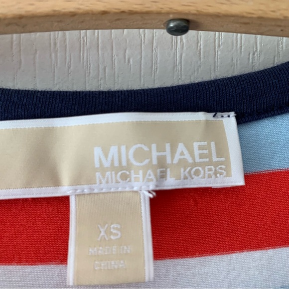 MICHAEL Michael Kors striped T shirt dress - Picture 4 of 9